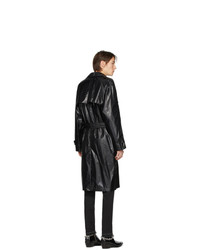 Мужской черный плащ от Nomenklatura Studio