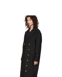 Женский черный плащ от Totême