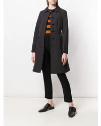 Женский черный плащ от Aspesi