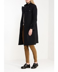 Женский черный плащ от Clasna