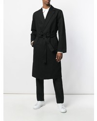 Мужской черный плащ от D.GNAK