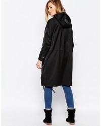 Женский черный плащ от Asos