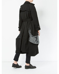 Женский черный плащ от Comme des Garcons