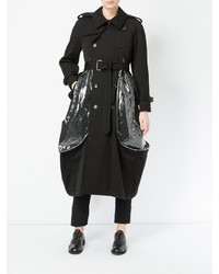 Женский черный плащ от Comme des Garcons