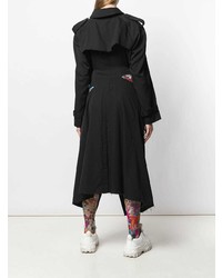 Женский черный плащ от Comme des Garcons