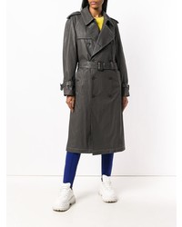 Женский черный плащ от Maison Margiela