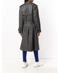 Женский черный плащ от Maison Margiela