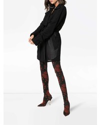 Женский черный плащ от Unravel Project