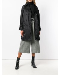 Женский черный плащ от Barbara Bui