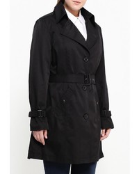 Женский черный плащ от Fiorella Rubino