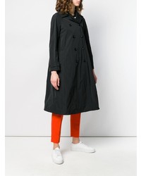 Женский черный плащ от Aspesi