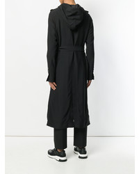 Мужской черный плащ от Rick Owens