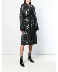 Женский черный плащ от Christopher Kane