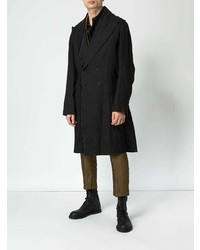 Мужской черный плащ от Ann Demeulemeester