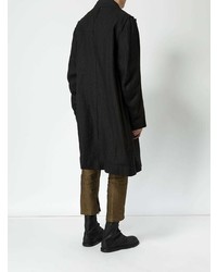 Мужской черный плащ от Ann Demeulemeester