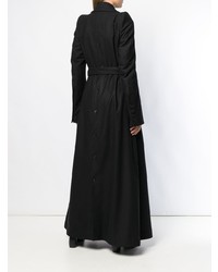 Женский черный плащ от Ann Demeulemeester
