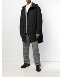 Мужской черный плащ от Joseph