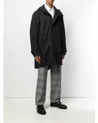 Мужской черный плащ от Joseph