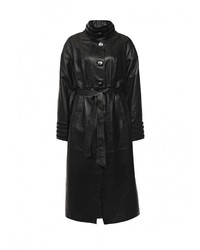 Женский черный плащ от Mondial