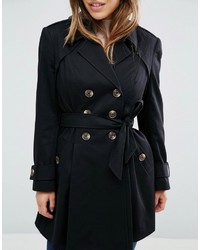 Женский черный плащ от Asos