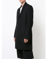 Мужской черный плащ от Rick Owens