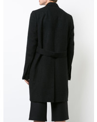 Мужской черный плащ от Rick Owens