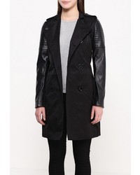 Женский черный плащ от Replay