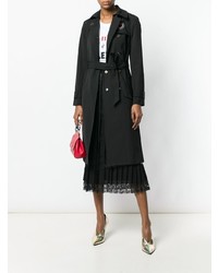 Женский черный плащ от Dolce & Gabbana