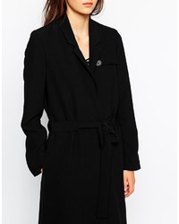 Женский черный плащ от Just Female