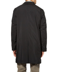 Мужской черный плащ от Loro Piana