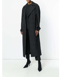 Женский черный плащ от Yang Li