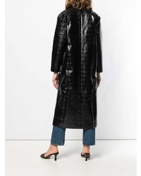 Женский черный плащ от Totême