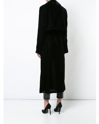 Женский черный плащ от RtA