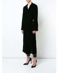 Женский черный плащ от RtA