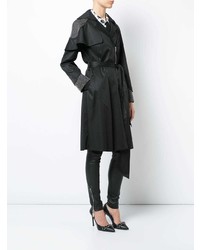 Женский черный плащ от Thomas Wylde