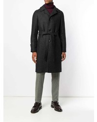 Мужской черный плащ от Tagliatore