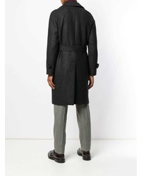 Мужской черный плащ от Tagliatore