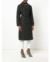 Женский черный плащ от Bottega Veneta