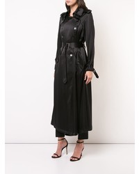 Женский черный плащ от Fleur Du Mal