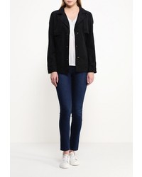 Женский черный плащ от Vila