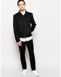 Мужской черный плащ от Standard Issue