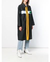 Женский черный плащ от Miu Miu