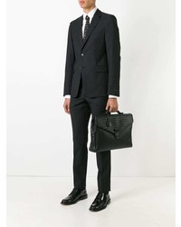 Черный портфель от Bottega Veneta