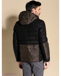 Мужской черный пуховик от 18CRR81 CERRUTI