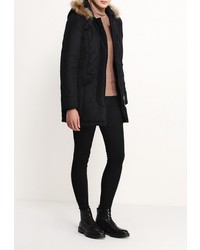 Женский черный пуховик от Adrixx