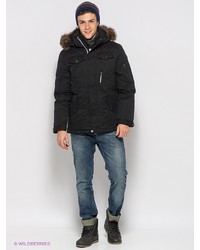 Мужской черный пуховик от Baon