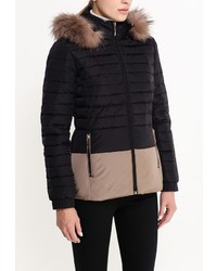 Женский черный пуховик от Baon