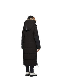 Женский черный пуховик от Canada Goose