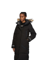 Женский черный пуховик от Canada Goose