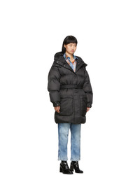 Женский черный пуховик от Ienki Ienki